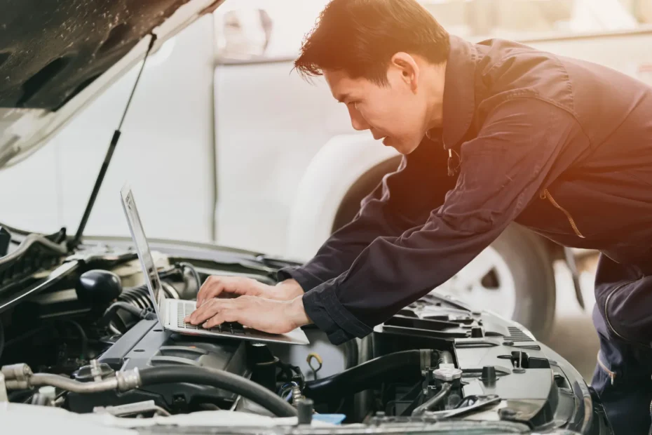 Bilservice och förberedelser inför racing
